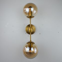 Бра Modo Sconce 2 Globes Gold By Imperiumloft