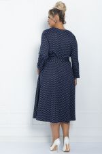 Платье Осенняя история (синее) П11227 LT Collection