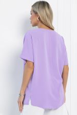 Блуза Морган НЬЮ (сиреневая) Б12978-16М LT Collection