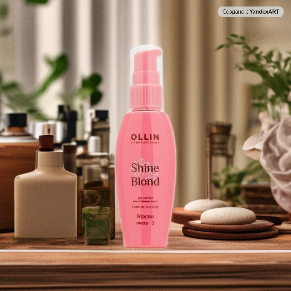 OLLIN SHINE BLOND Масло ОМЕГА-3 50мл