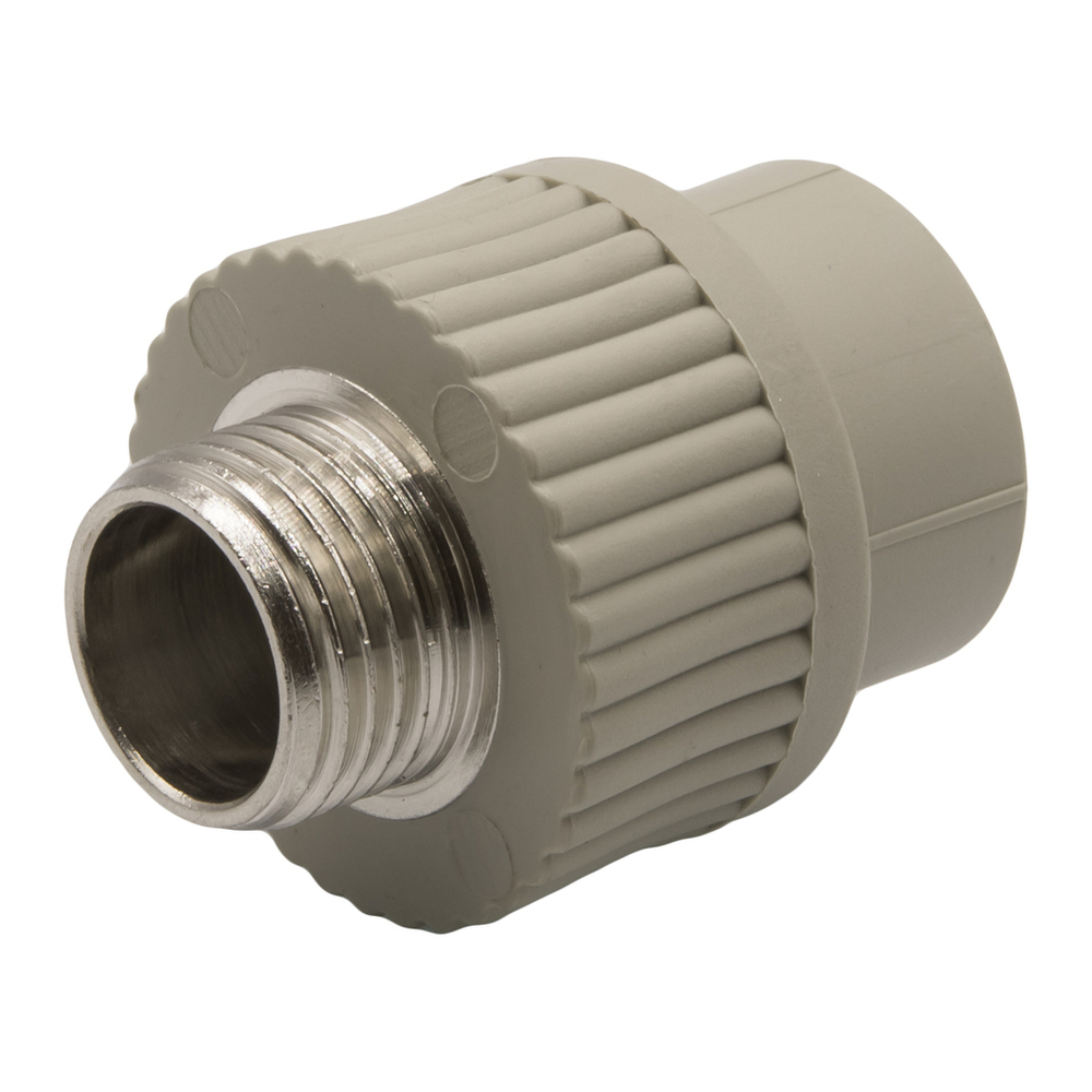 Муфта комб. нар 20х1/2'' EVER® plast   СЕРЫЙ (Россия)