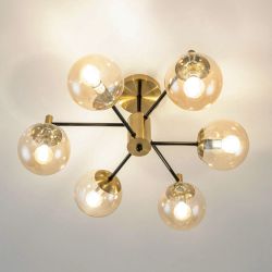 Citilux Шарлиз CL143163 Люстра на штанге Бронза