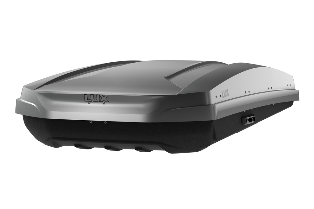 Автобокс на крышу LUX MAJOR  (460 литров) серый глянцевый