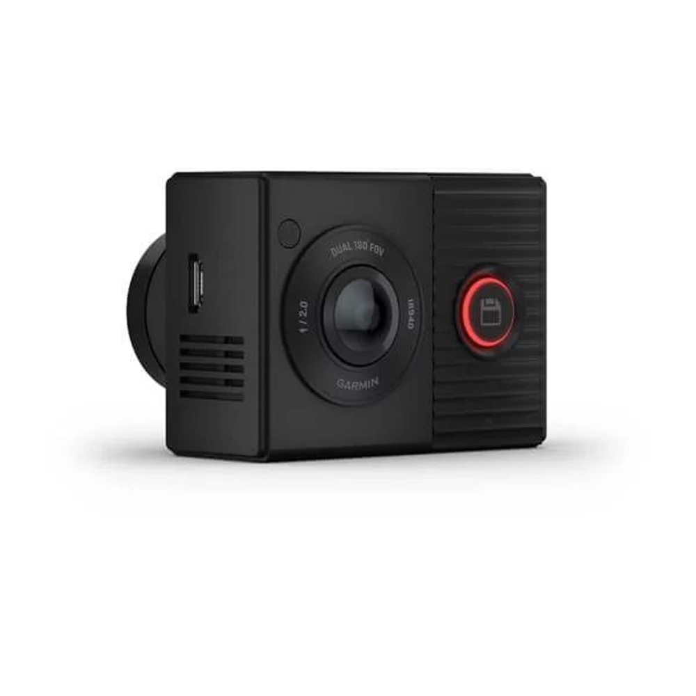 Garmin Dash Cam Tandem видеорегистратор с двумя камерами для такси и не только