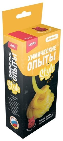Kimyəvi Təcrübələr Lori Style Slime sarı