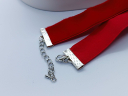 Уникальный чокер с натуральной Бусиной "мозаика с кальцитом "