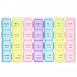 Таблетница - органайзер 28 ячеек «VOSTOKDOM», 18*10.7*2.8см