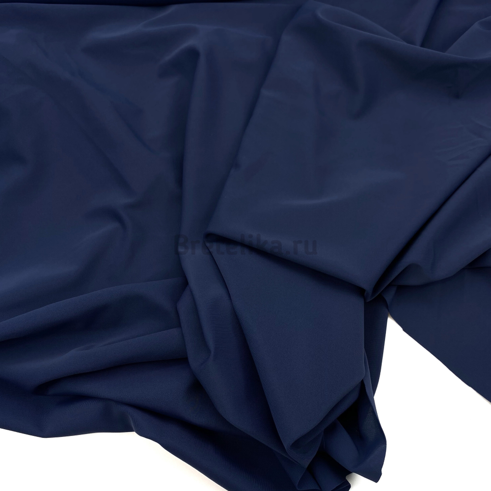 Микрофибра темно-синяя, Lauma, 150 см, 135 г/м²
