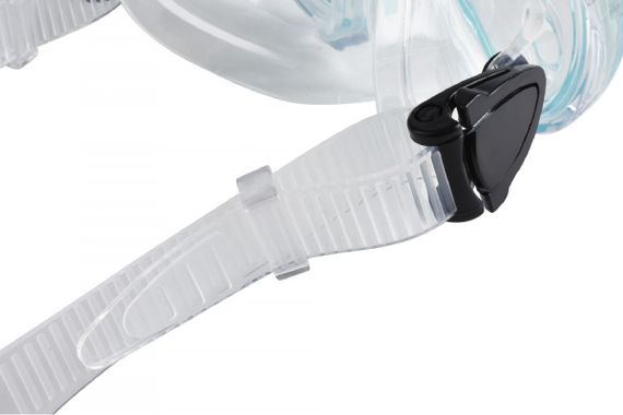 Маска Seac Bella голубая рамка/прозрачный силикон