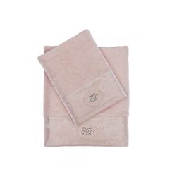 Набор полотенец Tivolyo Grant (пудра) 2 предмета ТIVOLYO HOME Турция