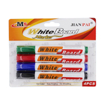 Маркер для доски Jian Pai, 4 цвета, набор 4 шт