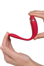 Вибромассажер для пар We-Vibe Special Edition на батарейках (Цвет: красный)