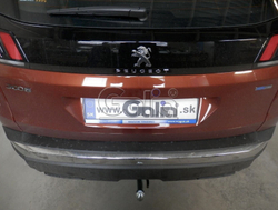 Фаркоп оцинкованный Galia P046A для Peugeot 3008 2016-, кроме GT line, Opel Grandland X 2017-(паспорт и сертификат в комплекте)(без электрики)