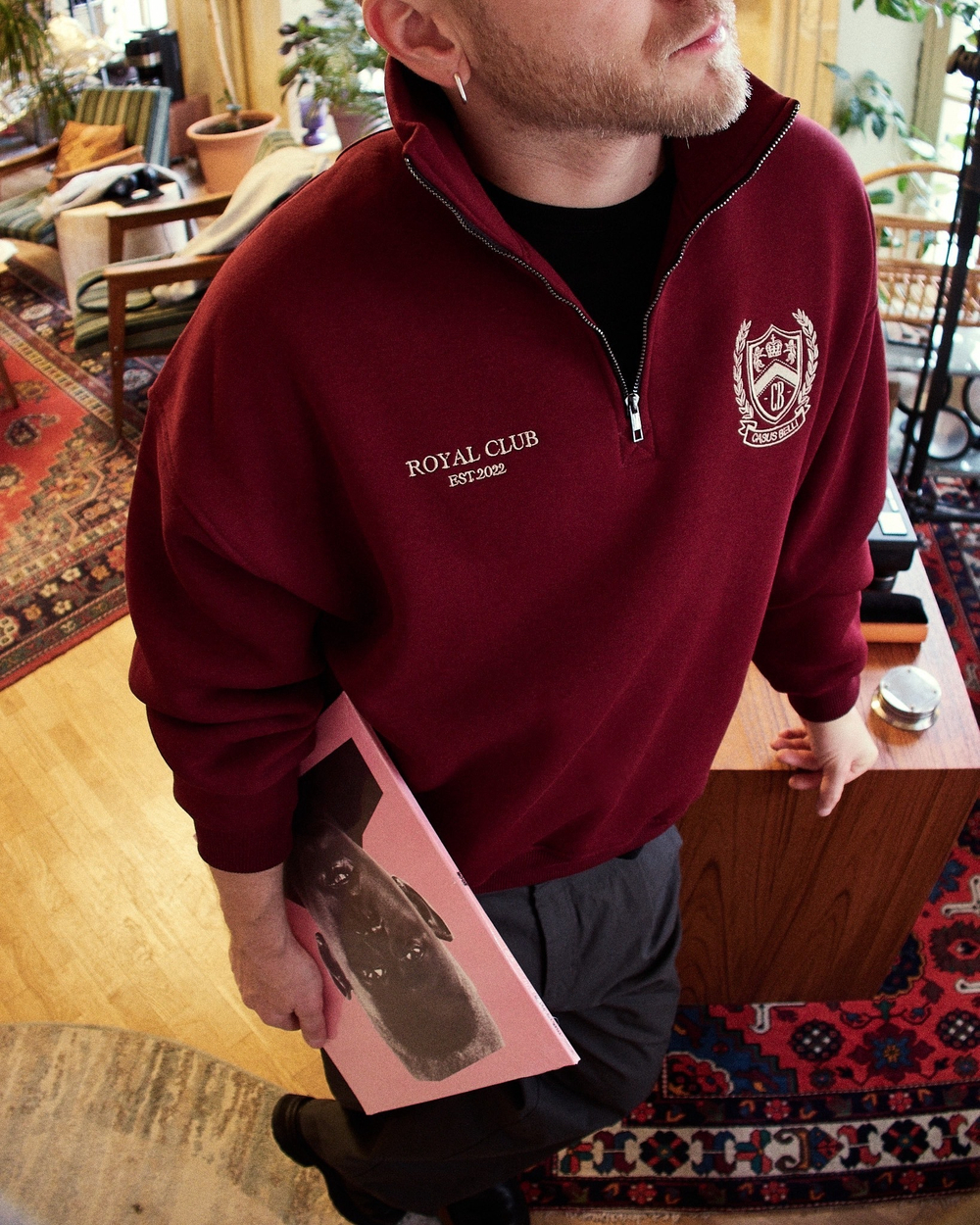 Анорак Royal бордовый