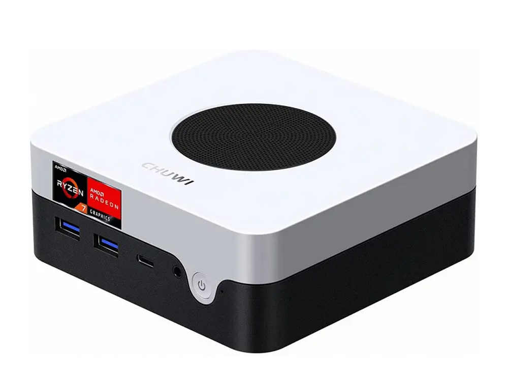 Неттоп Chuwi Larkbox MiniPC (AMD Ryzen 7 3750H, RAM 8ГБ, SSD 256ГБ, AMD Radeon RX Vega 10, Win 10 Pro)