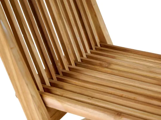 Стул складной деревянный из тика Nairobi