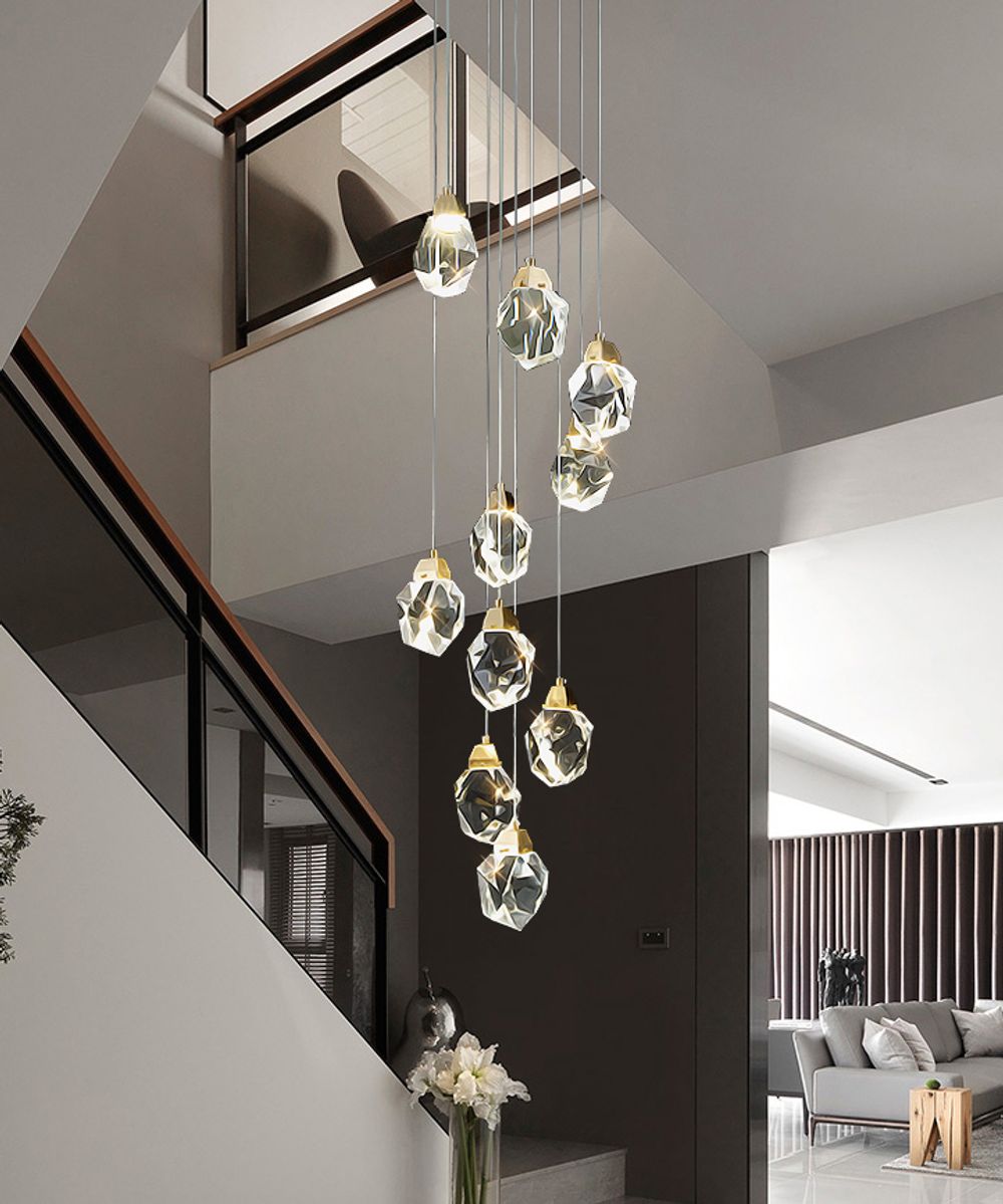 Подвесной светильник 9701P/10R brass