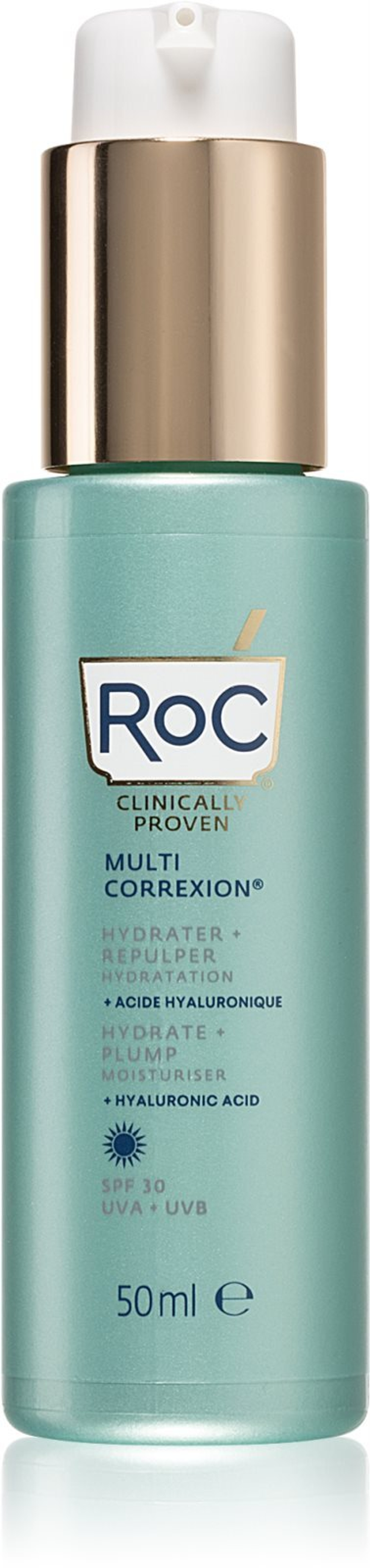 RoC Multi Correxion Hydrate & Plump - Интенсивная увлажняющая сыворотка, укрепляющая кожу /  SPF 30 50  ml  / GTIN 1210000800299