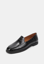 Лоферы // Jill // Croc // Black