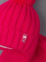 Шапка для девочек осенняя и снуд