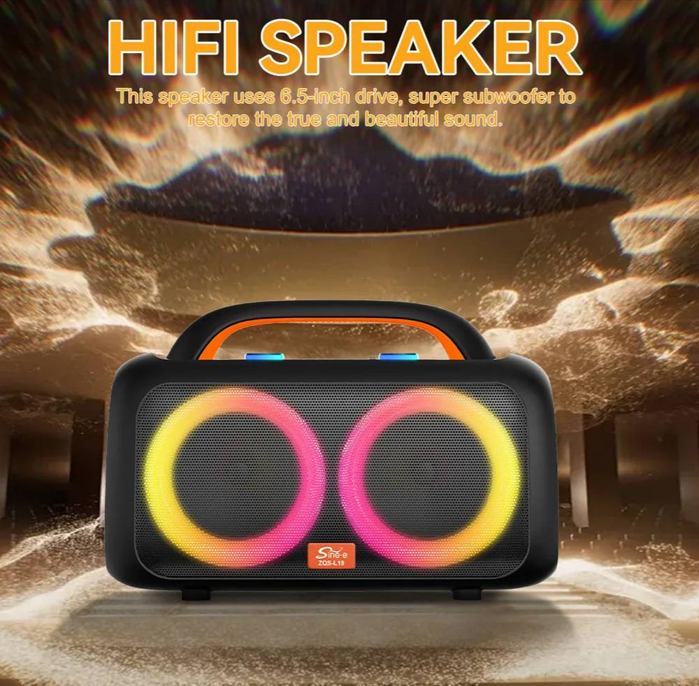 Беспроводная колонка Sing-e ZQS-L19 Powerful Bass Boost Extreme