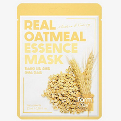 Тканевая маска для лица с экстрактом овса FarmStay Real Oatmeal Essence Mask, 1шт Х 23мл