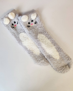 Носки Махровые р.35-40 "Зверята" Зайка