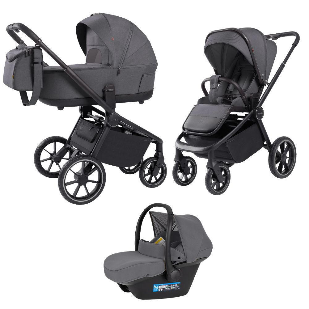 Коляска 3 в 1 Carrello Epica 2025 CRL-8511 Iron Grey