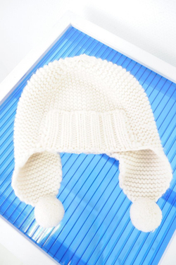 Шапка с ушками на 5-6 лет