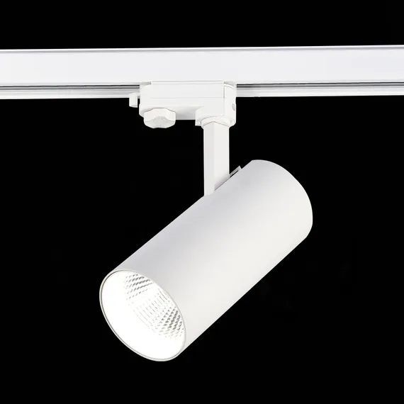 ST661.536.40.L Св-к трек. Белый LED 1*40W 3000K 3 200Lm Ra>90 38° IP20 L190xW85xH265 165-265V ТРЭЙС