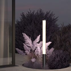 Светильник столбик ландшафтный 70вт 155x155x1530мм