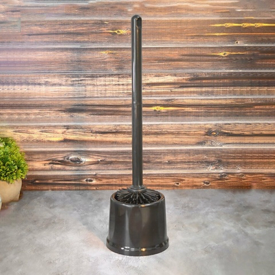 Ерш для туалета силиконовый с подставкой "Silix"