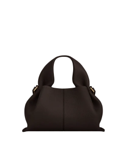 POLENE СУМКА NUMERO NEUF MINI, ТЕМНО-КОРИЧНЕВЫЙ