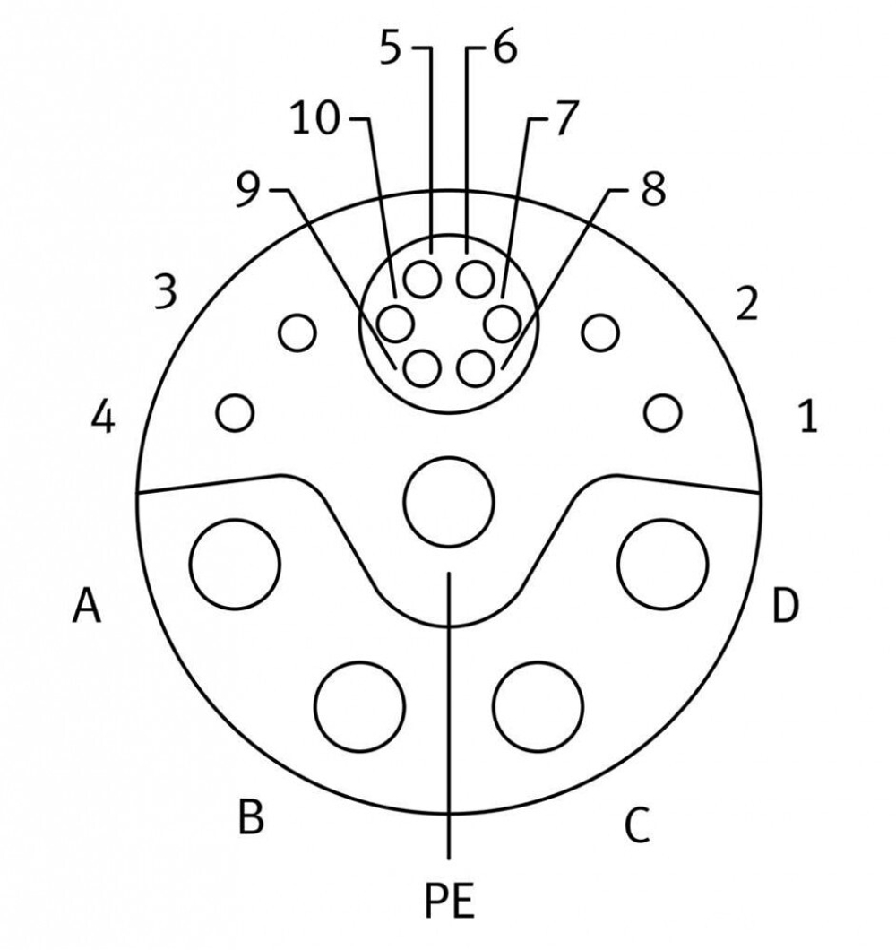NEBM-M23G15-EH-5-Q7N-R3LEG14 Кабель электродвигателя