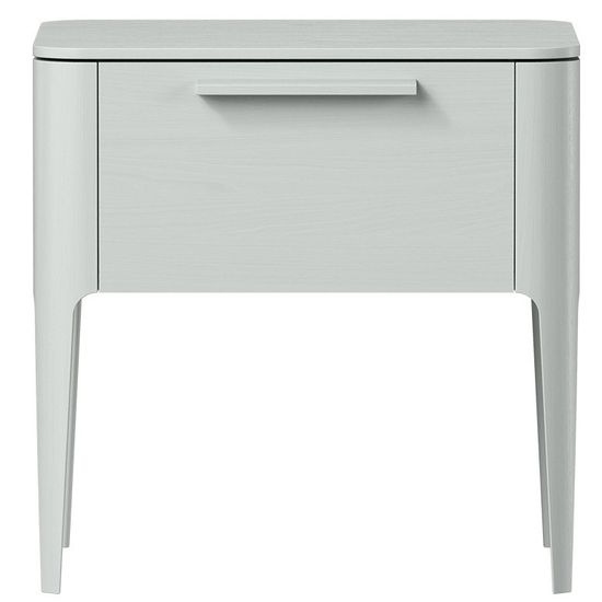 Тумба прикроватная Type oak 1 ящик (светло-серый)