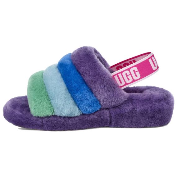 Ugg Fluff Yeah Slide 'Rainbow'