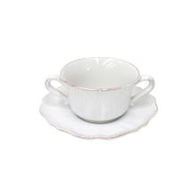 Чаша с блюдцем, white, 0,4 л., IM511-WHI(SSS02-00804A)