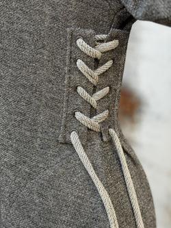 Платье Assasin / oversize/ металик