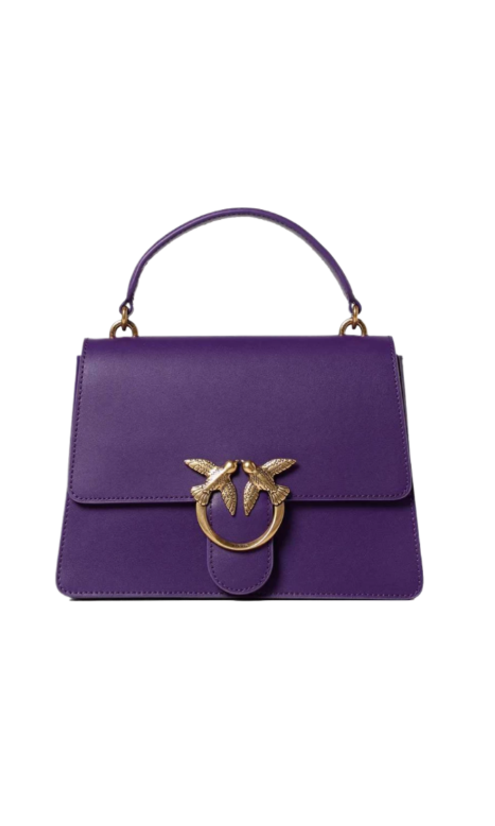 CLASSIC LOVE BAG ONE TOP HANDLE LIGHT SIMPLY – Purple/Gold