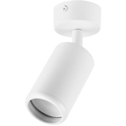 Светильник настенно-потолочный спот ЭРА OL55 WH MR16 GU10 IP20 белый | Накладные светильники