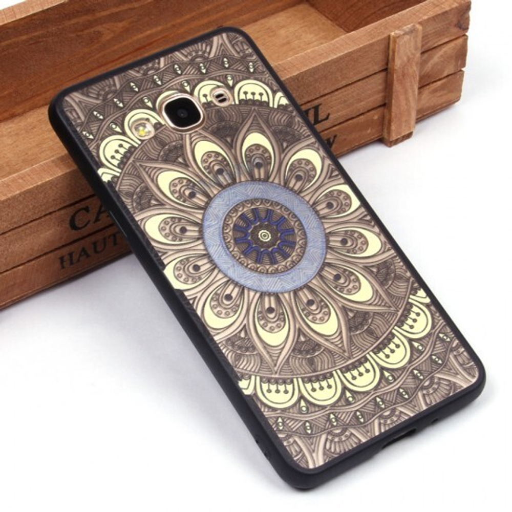 Чехол Кружево для Samsung Galaxy J3 Pro, 003534