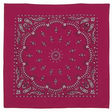 Бандана бордовая бело-чёрный огурец (4020)