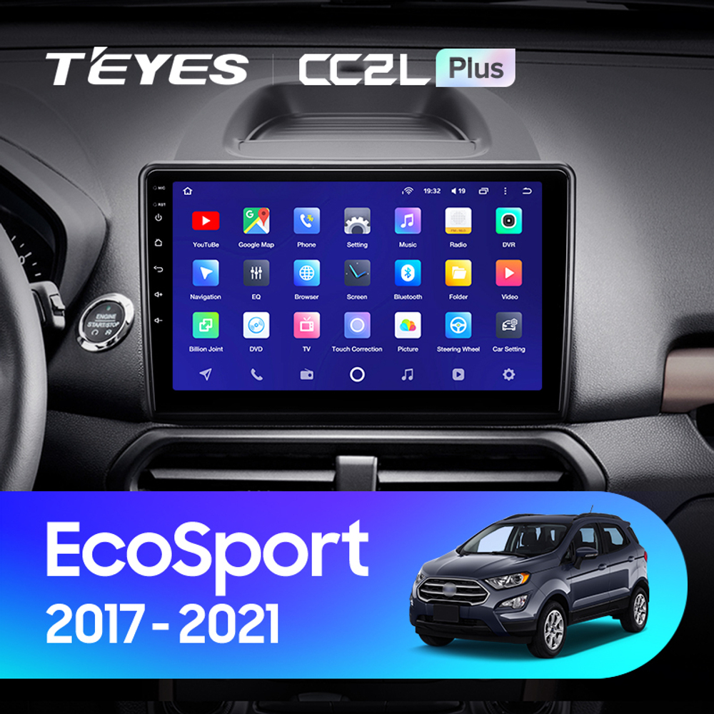 Teyes CC2L Plus 10,2"для Ford EcoSport 2017-2021