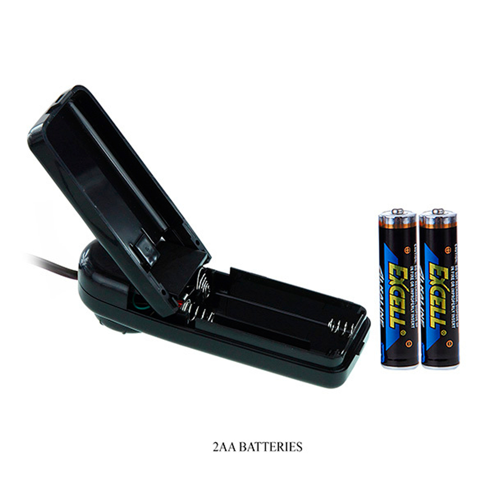 Телесный вибратор-ротатор на присоске 18см Baile Max BW-008018BR