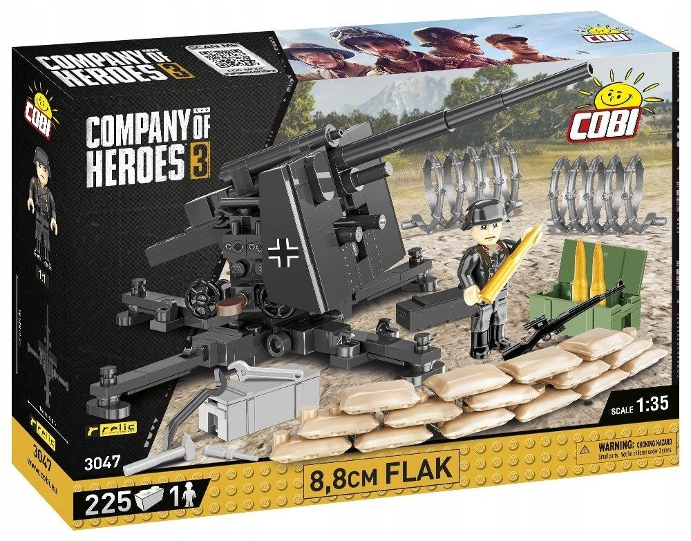 Cobi 8 8 cm Flak 225 3047