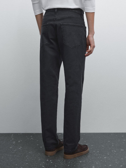 Massimo Dutti Зауженные джинсы, темно-синий