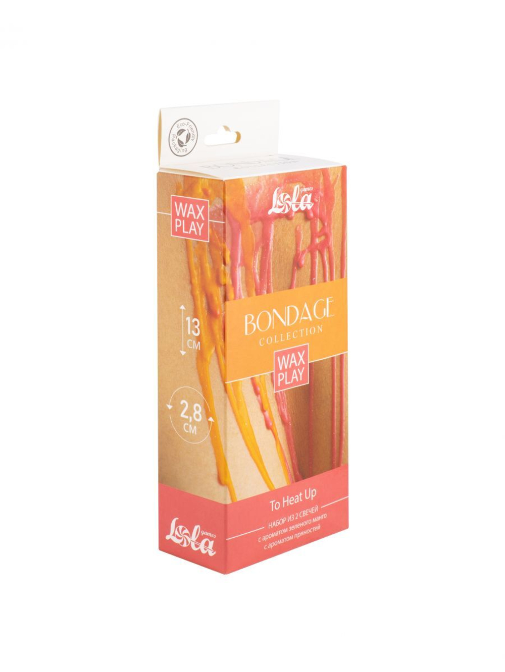 БДСМ-свечи Lola Games To Heat Up – набор из 2 шт