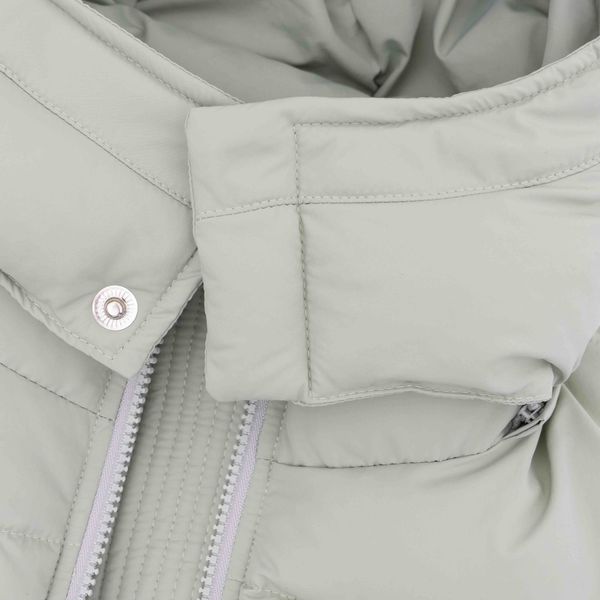 Пуховик FW24 Puffer Basic Green Slate светло-серый - фото 4