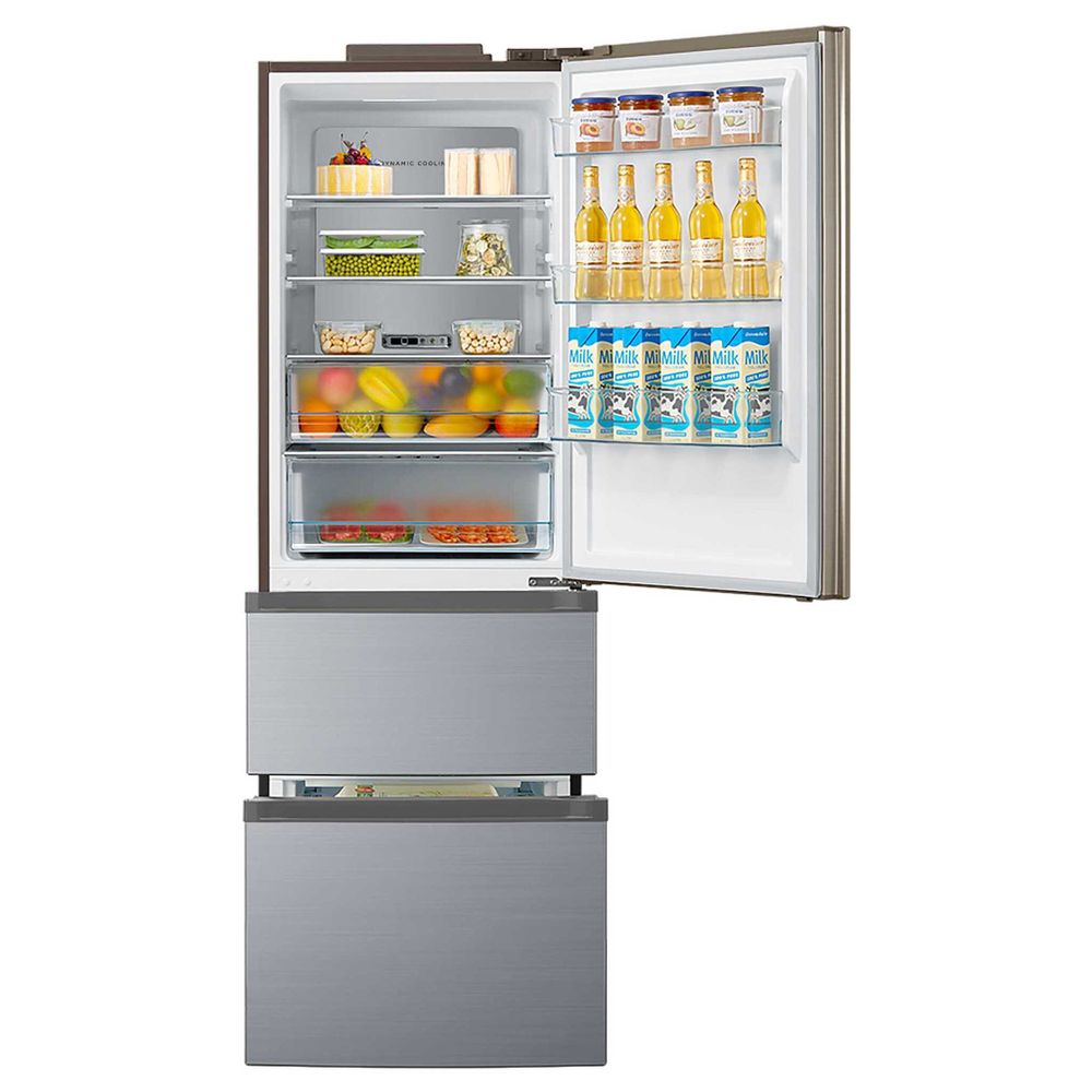 Трехдверный холодильник Korting KNFF 61889 X фото 3