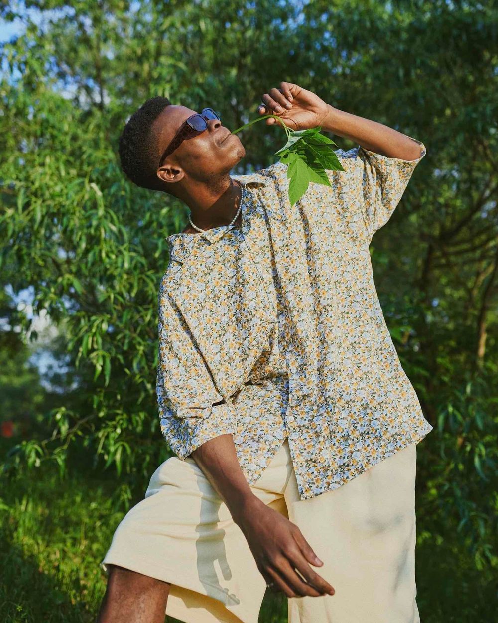 Шорты One Two Baggy LOGO Alabaster Gleam